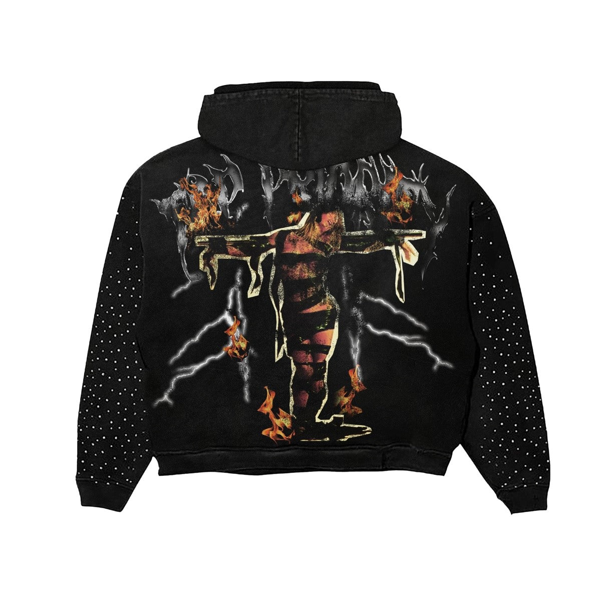 TPS Rhinestone Zip-Up